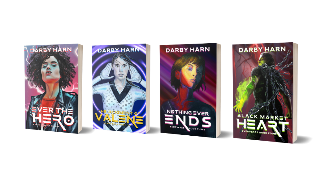 Eververse Series Bundle 4 Paperback Books!