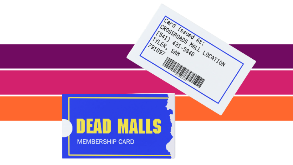 Dead Malls Member Card